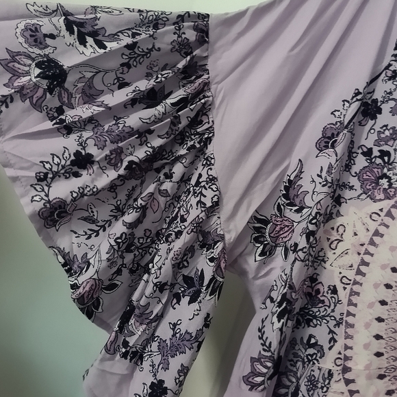 New Blue Sun Tunic / Size 2X - Picture 4 of 5